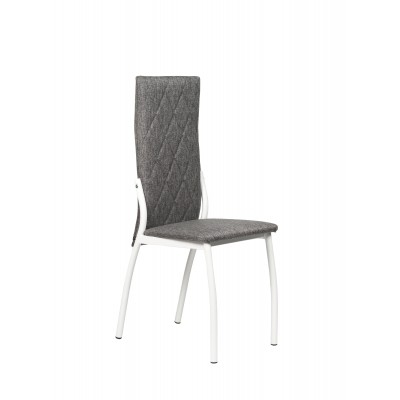 Стул ВВР Румба серый/белый, рогожка